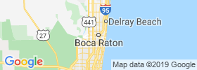Boca Raton map